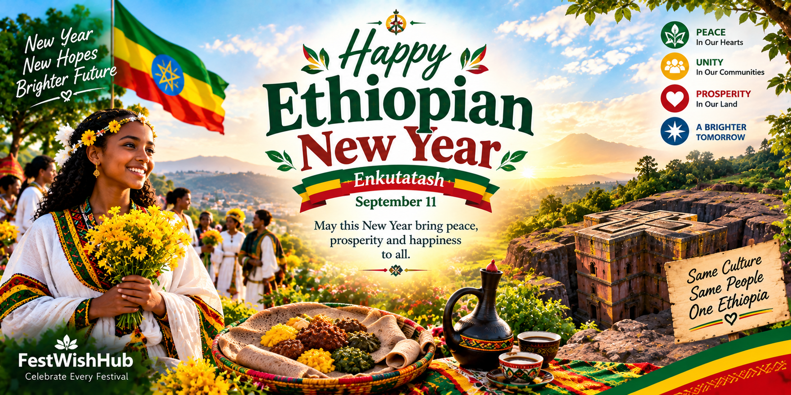 Ethiopian New Year festival