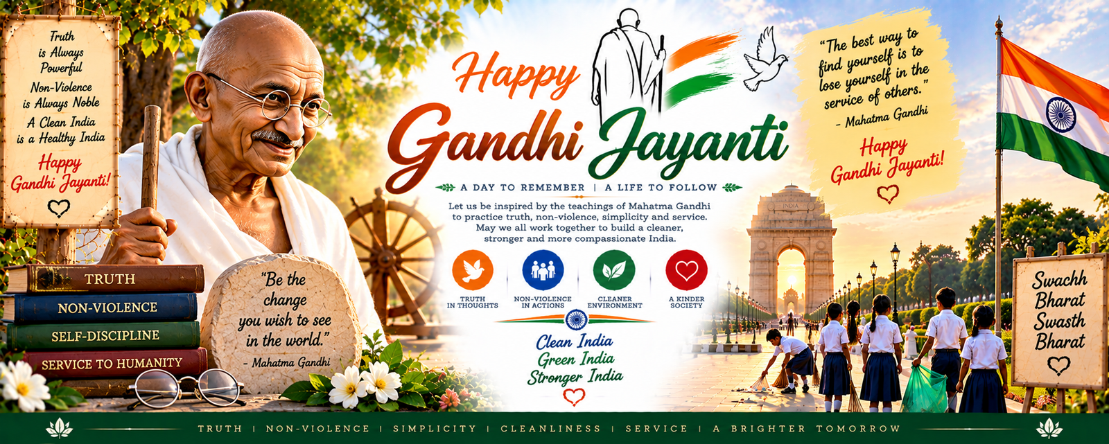 Gandhi Jayanti festival