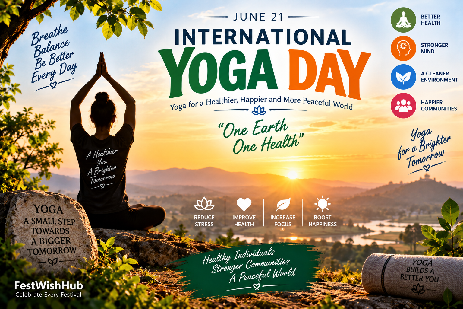International Yoga Day festival
