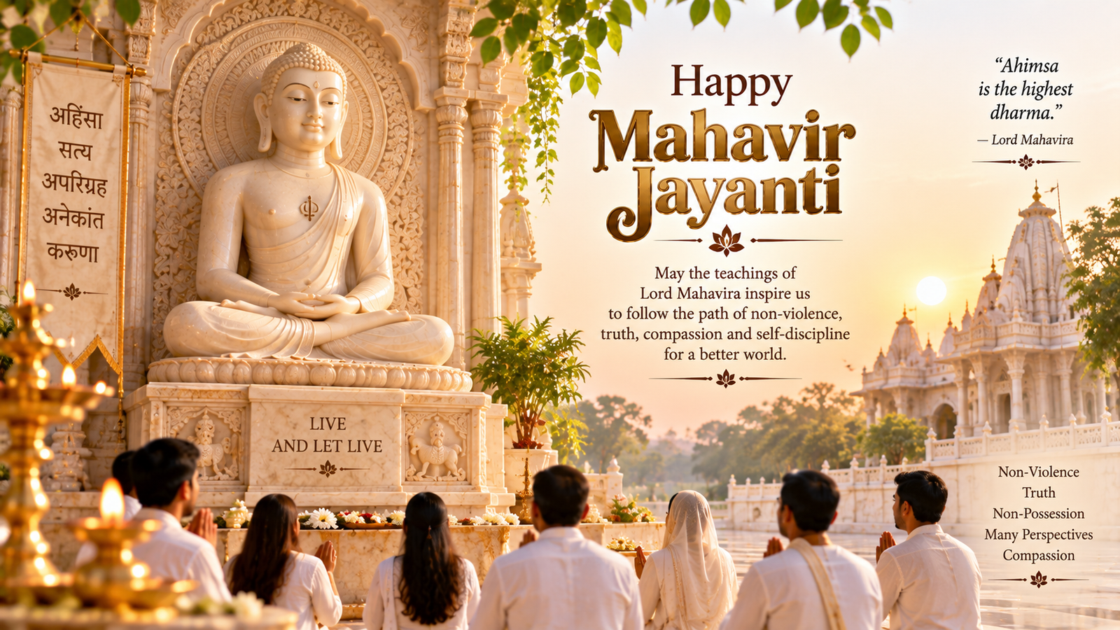 Mahavir Jayanti festival