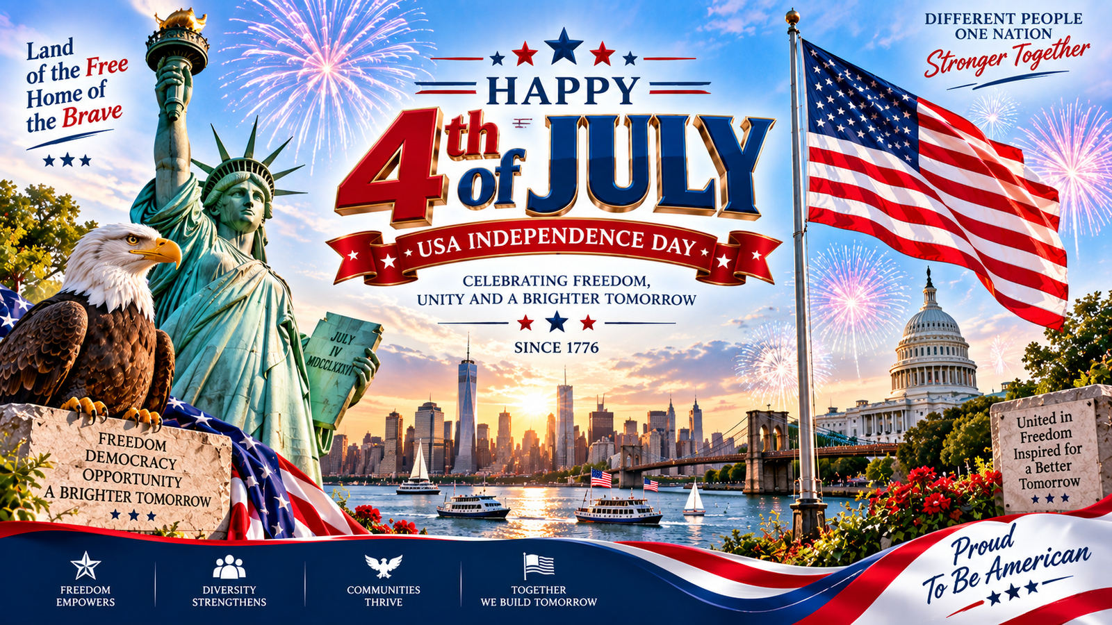 USA Independence Day festival