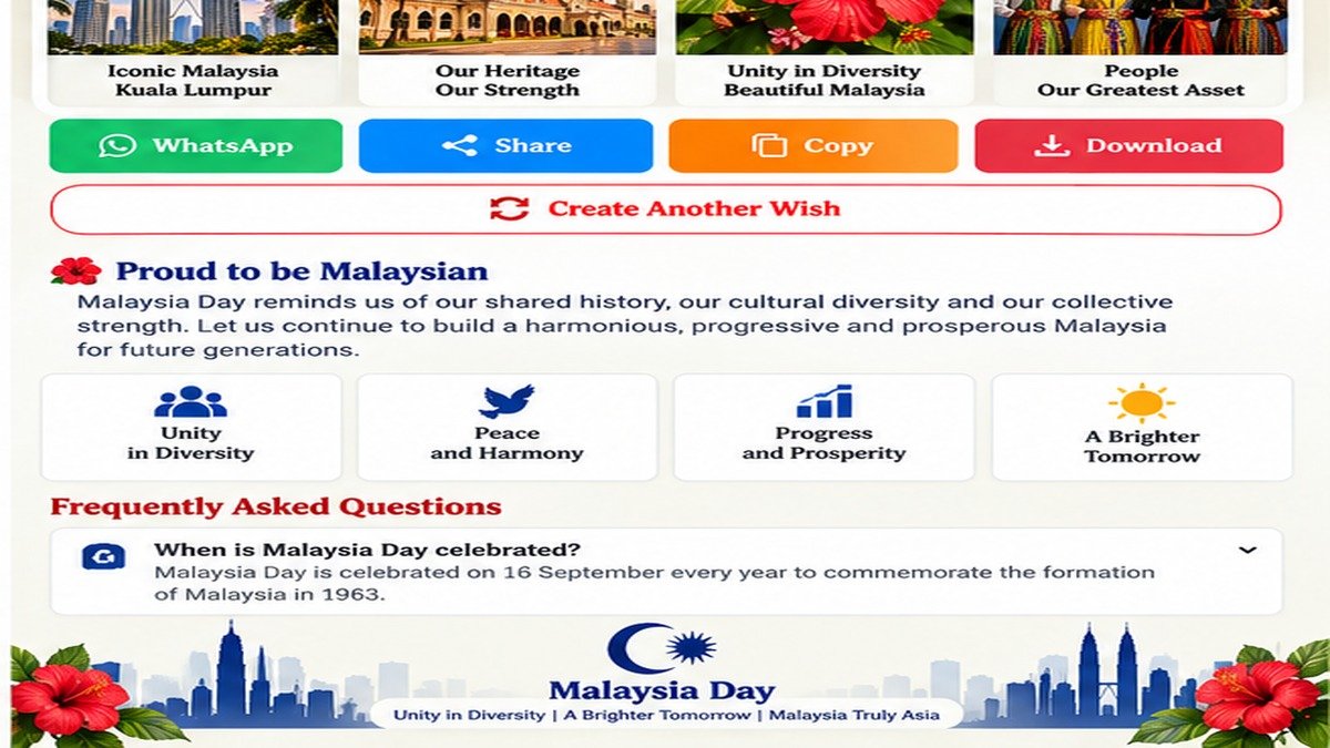Malaysian flag and hibiscus