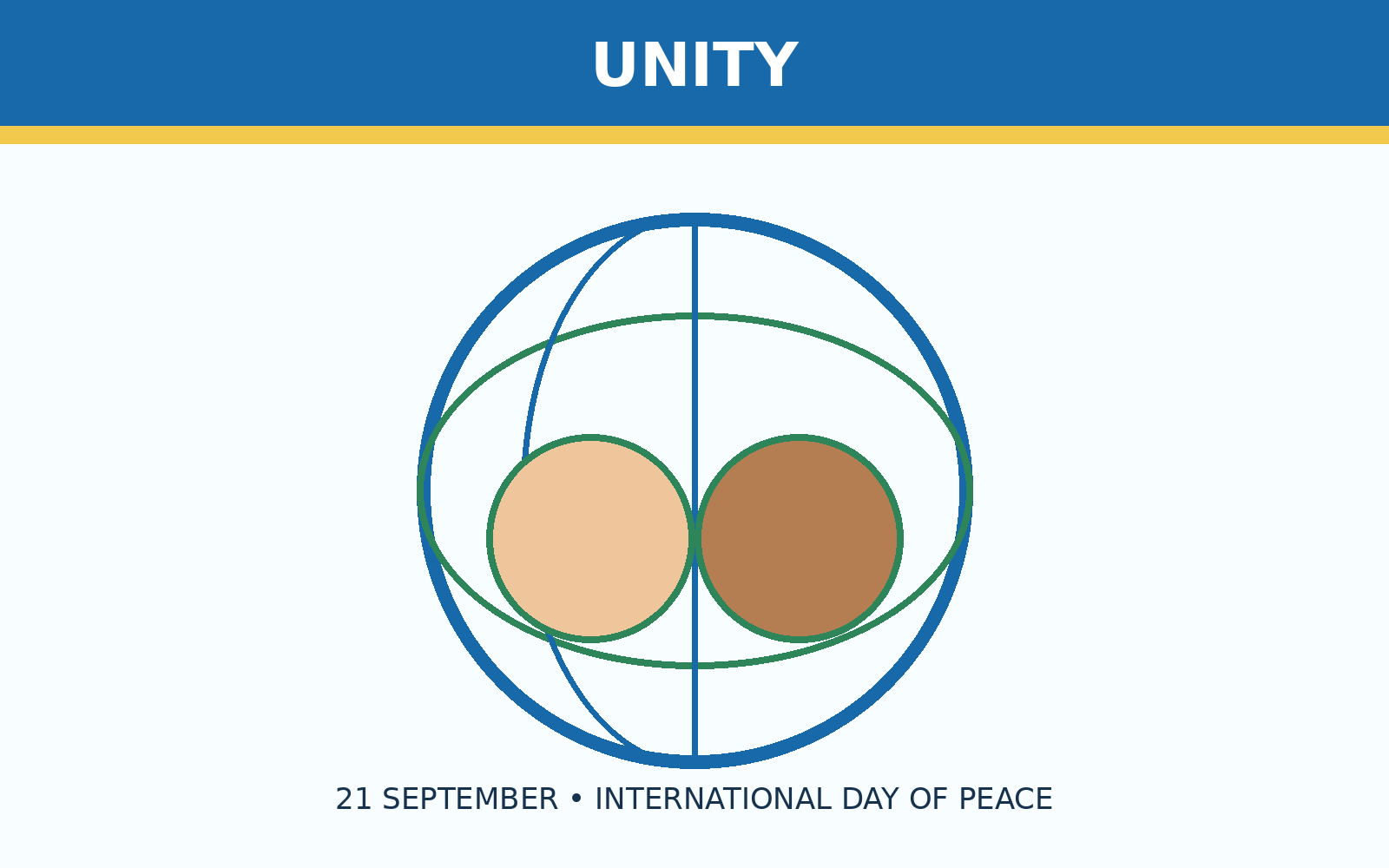 Peace and unity hands